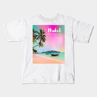 Phuket Thailand Paradise Kids T-Shirt